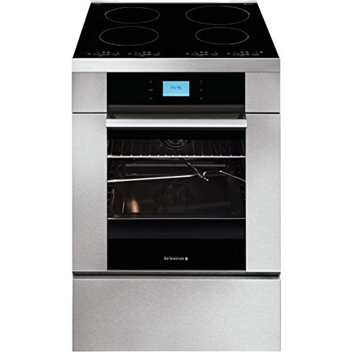 Cuisinière avec plaque induction et four à chaleur tournante De Dietrich DCI1594X